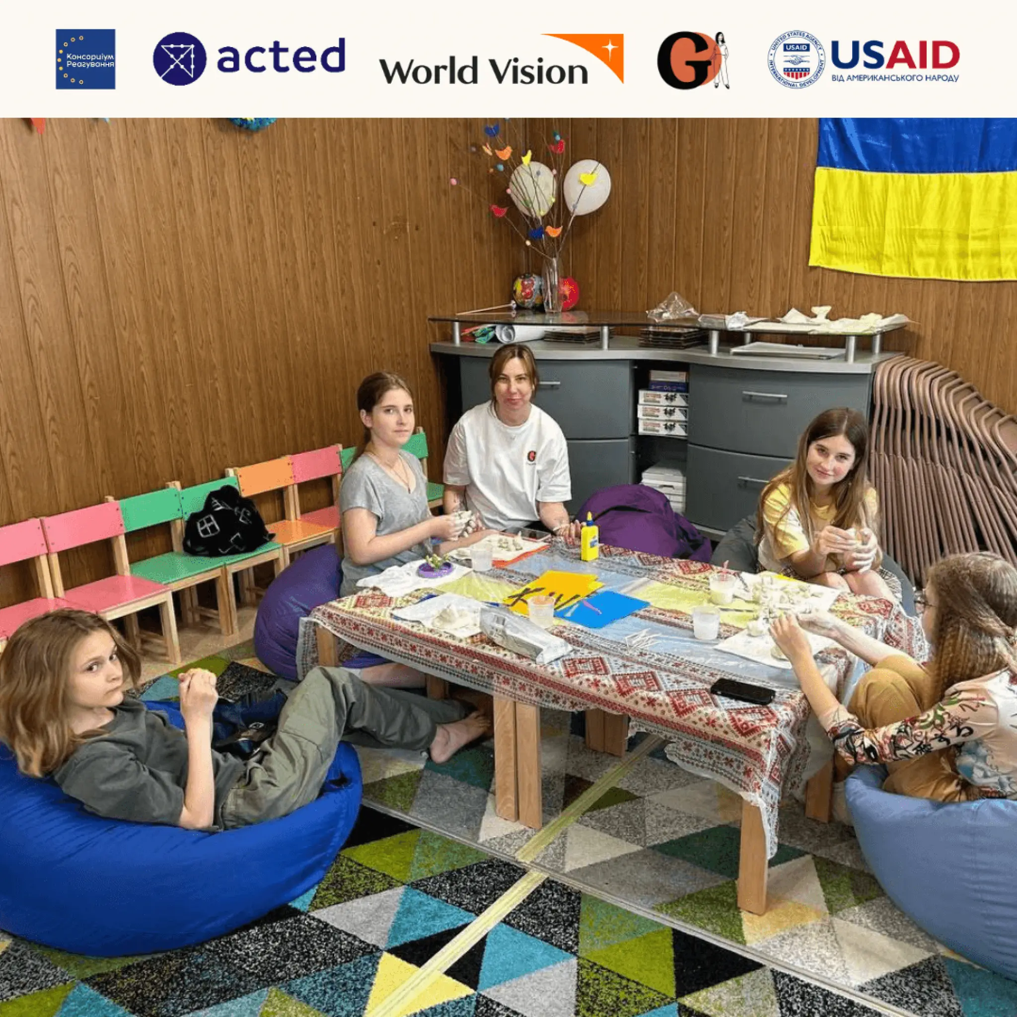 Клуб "Дівчата. Діти" в Харкові підтримує дітей в часи випробувань